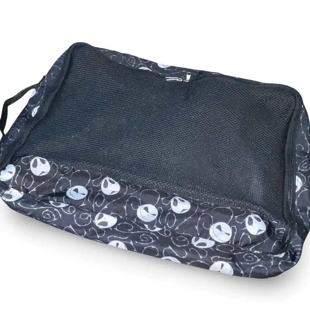 Disney Nightmare Before Christmas Travel Set - 3 Packing Cubes & Neck Pillow
